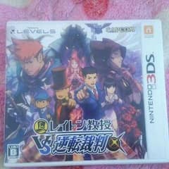 【まーゆ様専用】3DSソフト レイトン教授 VS 逆転裁判のサムネイル