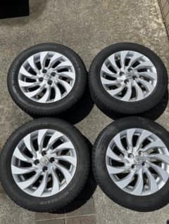 トヨタbb純正 15インチ　ミシュラン4本セット　ハブ径加工 トヨタbb純正 15インチ ミシュラン4本セット ハブ径加工 - メルカリ