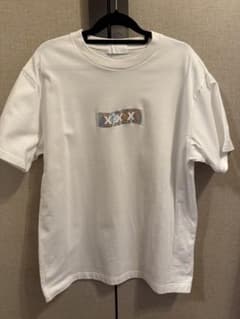 GODSELECTIONXXX ホログラム BOXロゴ Tシャツ S 白 GXのサムネイル
