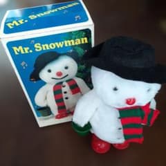 処分セールMr. Snowman ぬいぐるみ 箱付き