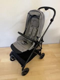 Cybex メリオカーボン　グレー　カップホルダー　説明書付 Cybex メリオカーボン グレー カップホルダー 説明書付 - メルカリ
