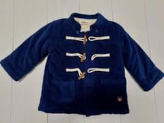 Piccolo 子供服 ダッフルコート 90cm ネイビー 秋冬アウターのサムネイル