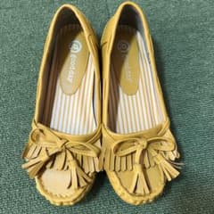 モカシン パンプス フラットシューズのサムネイル