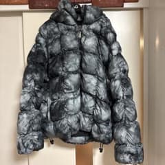 DIESEL ダウンジャケット グレー/ブラックのサムネイル