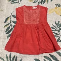 ワンピースZARABABY刺繍チュニックワンピースのサムネイル