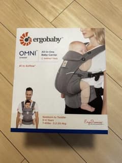 エルゴベビー OMNI Breeze オムニブリーズ グレー　未使用のサムネイル