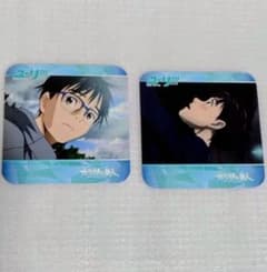 勇利 2種 ユーリ!!! on ICE×カラオケの鉄人 特典コースター セットのサムネイル