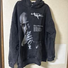Tupac Shakur プリント プルオーバー パーカーのサムネイル