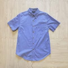 90s 00s POLO JEANS 半袖ストライプシャツのサムネイル
