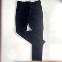 BEAMS ストレッチテーパード コーデュロイパンツ ブラック 【S】のサムネイル
