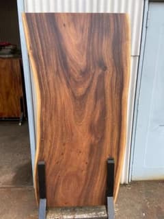 モンキーポッド 一枚板長さ160cm ダイニングテーブル（KM-891718