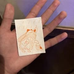 手描きイラスト オリジナルアート ミニサイズのサムネイル