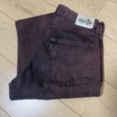 Levi’s SilverTab loose デニム ボルドー レディースのサムネイル