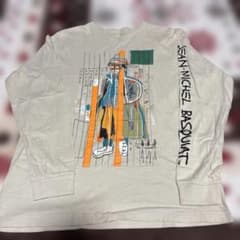 JEAN-MICHEL BASQUIAT 長袖Tシャツ ベージュのサムネイル