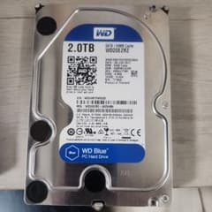 WD Blue 2TB WD20EZRZ 内蔵型HDDのサムネイル