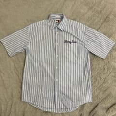 トミージーンズ メンズ ストライプシャツ Sサイズ