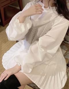 シャツワンピ　ブラウス　ワンピース　グレイル　GRLのサムネイル