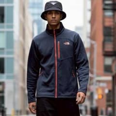 m223】THE NORTH FACE ソフトシェルジャケット XL 紺 - メルカリ