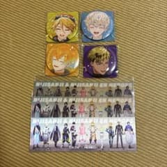 新品未開封 マツキヨにじさんじオリジナル缶バッジ4個 変身！絵変わりカード 3枚のサムネイル