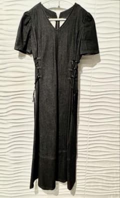 【最終価格】ROOM903 デニム ロングワンピース 半袖ワンピース　春夏のサムネイル
