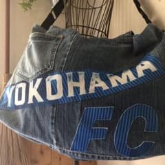 ふさふさちゃん様専用ページ 横浜FC ハンドメイド Tシャツ リメイク デニムのサムネイル