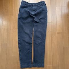 MUJI ネイビー カジュアルパンツ Sのサムネイル