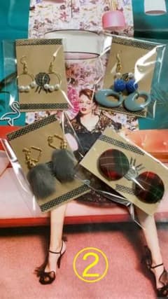 ハンドメイドピアス　まとめ売りのサムネイル