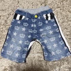 BabyDoll 星と王冠プリント 半ズボン 110cmのサムネイル