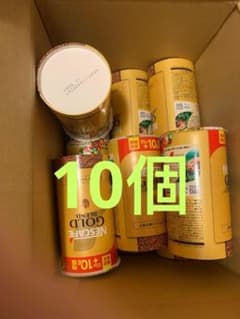 ネスカフェ ゴールドブレンド エコ＆システムパック 105g❌10個のサムネイル