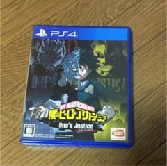 PS4 僕のヒーローアカデミア One’s Justiceのサムネイル