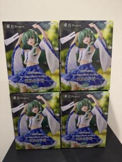 東方project 東風谷早苗 ぬーどるストッパーフィギュア 新品 4個セット