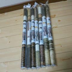 大人気品薄リメイクシート,オールドウッド古木,7本,男前インテリアDIYのサムネイル