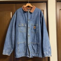 カーハート　ミシガンチョアコート　2XL デニム　00sのサムネイル