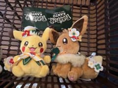 ポケパーク限定 カーニバル ピカチュウ イーブイ キーホルダー - メルカリ