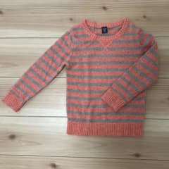 babyGap ボーダー柄 セーター ニット 100cmのサムネイル