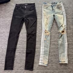 AMIRI スキニーデニム ブラック 新品未使用 値下げしましたのサムネイル