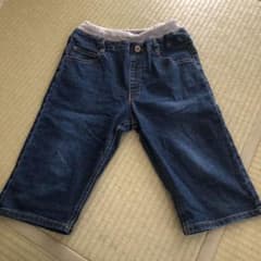 デニムパンツ デニムハーフパンツ　160のサムネイル