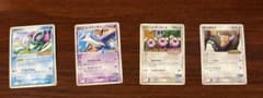 ポケパーク プロモカード 4枚セット スイクン ラティオス ゴニョニョのサムネイル