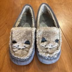 アプレレクール　猫フェイスローファー 18cmのサムネイル