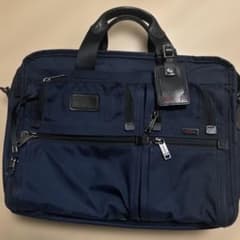 TUMI ネイビー ビジネスバッグ TUMI ネイビー ビジネスバッグ - メルカリ