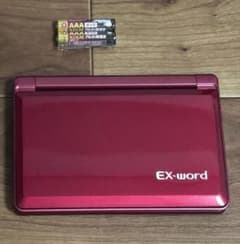 CASIO カシオ EX-word XD-SF6300 電子辞書 レッドのサムネイル