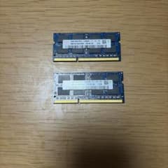 hynix ノートPC用メモリ 4GB 2枚セット 計8GB - メルカリ