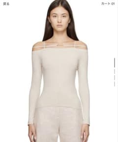 jacquemus オフショルダートップス S - メルカリ