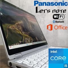 タッチ対応】レッツノート CF-QV1 i5 16G Office n203 - メルカリ