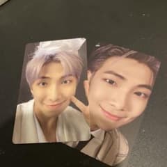BTSのRMのトレカです2枚セットになっておりますのサムネイル