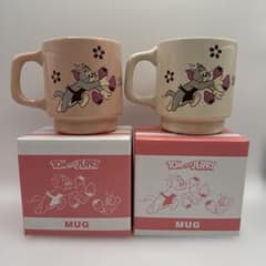 Tullyʼs Coffee トムとジェリー スタッキングマグ 2個セットのサムネイル