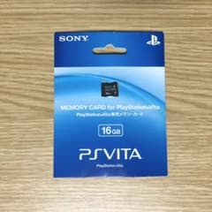 【純正】PS Vita SONY純正 メモリーカード 16GBのサムネイル