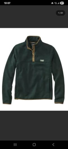 L.L.Bean　セーター　フリース　プルオーバーのサムネイル