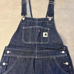 Carhartt ダークデニム オーバーオールのサムネイル