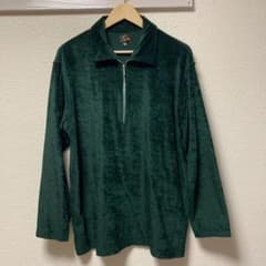 【美品】ハーフジップポロ【Needles】ベロアのサムネイル